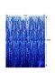 Royal Blue Foil Fringe Curtain 1x2m Metallic Tinsel Party Backdrop for Birthday Wedding Eid [1] - 2
