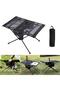 Portable Folding Camping Table – Lightweight Picnic Table with Cup Holders for BBQ & Hiking - 3