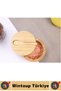 Durable Kitchen Magnetic Lid Hygienic Very Stylish Natural Wooden Spoon Seasoning Bowl Spoon Set 2 Pieces - 4