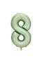 İstoç Water Green Color Number Foil Balloon 76 cm - 8