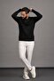 Zero Neckline Self-Striped Lycra Acrylic Seasonal Sweater