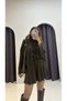 Knitwear Sweater Skirt Scarf Set - 3