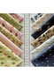 100% Cotton Satin Fabric – 60 Pieces 20X20 Cm, New Year and Winter Themed Patterns, for Patchwork - 7