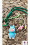 Labubu Butterfly Character Keychain and Bag Ornament