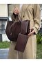 Women's Large Wallet and Shoulder Bag (Size 53X32X25 cm) - 4