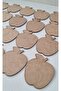 20 Pieces Apple Local Products Week Activity School Course Event Kindergarten Nursery Wooden Painting Set - 4
