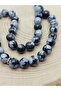 Snowflake Obsidian Stone 33-Piece Special Design Prayer Beads 8mm (5640) - 4