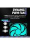 مروحة تبريد الكمبيوتر MasterFan MF120 Halo² ARGB - بيضاء - 7