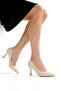 Pointed Closed Stiletto (9cm) Thin Painted Heel New Season Women's Shoes