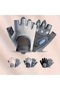 Women's Silicone-Backed Sports Yoga Fitness Exercise Gloves - 2