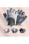 Women's Silicone-Backed Sports Yoga Fitness Exercise Gloves - 2