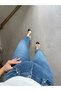 Blue Mom Fit Jean - 8