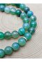 Agate Stone Green Variegated 33-Piece Special Design Prayer Beads 8mm (27902) - 4