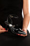 Pointed Toe Open Back (9cm) Thin Painted Heel Women's Shoes - 3