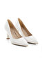 Pointed Closed Stiletto (9cm) Thin Painted Heel New Season Women's Shoes - 4