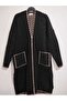 Winter, Outerwear, Poncho Style, Standard Size Zippered Knitwear Cardigan