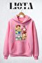 سويت شيرت قطني كبير الحجم مطبوع عليه Toy Story مكون من 3 خيوط