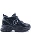 25K450 Women's Hidden Heel Daily Sports Shoes Black