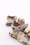 Fy25-1947 Fillet Children's Orthopedic Sandals Cream Brown Oil Green - 4