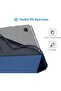Galaxy Tab S6 Lite 10.4” Slim Trifold Stand Folio Case with Soft Flexible Translucent Back - 6