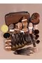 50 Pcs Makeup Brush Set – Includes 20 Premium Aluminum Tube Brushes, Beauty Sponge, Loose P - 2