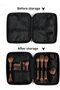 50 Pcs Makeup Brush Set – Includes 20 Premium Aluminum Tube Brushes, Beauty Sponge, Loose P - 4