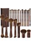 20 Pcs Makeup Brushes with Gift Box, Double-End Multi-functional Makeup Brushes for Blending