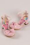 Girls' Labubu Printed Heeled Shoes, Girls' Evening Dress Shoes - 2