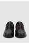 Brown Leather Men's Shoes - 3