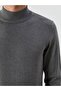 سترة تريكو للرجال بياقة نصف مدورة (W5) - 5