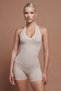 Gray Recovery Double Color Seamless Tank Top Women's Sports Tank Top with Body Pad |   Rate It - 6