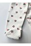 Newborn Baby I Love Mom Dad Printed Cotton White Top and Bottom Set - 5