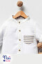 Striped Trousers and Pocketed Shirt Linen 2-Piece Boys' Set - 3
