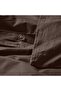 HAMPFLOCKEL Duvet cover and 2 pillowcases, brown, 240 x 220/50 x 80 cm - 4