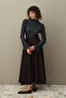Belted Skirt Bitter Brown - 2