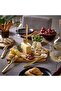 TILLAGD Cheese knife, set of 4, brass-colour - 2