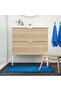 TOFTBO Bath mat, bright blue, 50 x 80 cm - 4