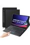 Keyboard Case with Trackpad for Samsung Galaxy Tab S10 Lite / S10 FE / S9 FE / S9 Black