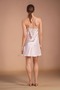 Women's Powder Satin Bridal 6-Piece Dowry Set Dressing Gown & Nightgown & Pajama Shorts Set L8U6O2K0Kka - 5