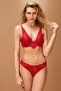 Women's Burgundy Supported Bra Set L.5N5K3Rk6.T.K.S
