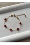 Karnelyan Stone Handmade Steel Bracelet / Antiallergic / Steel