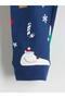 Crew Neck Christmas Themed Baby Boy Pajama Set (W5) - 6