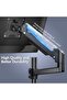 Premium Single LCD Monitor Desk Mount Fully Adjustable Gas Spring Stand for one screen up to 32 - 7