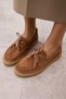 Candela Women's Taba Real Suede Loafer Shoes - 2