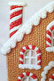 Sweet Winter House Gingerbread Throw Pillow Cover - 43X43Cm - 2