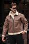 New Season Water and Cold Resistant Fur Collar Oversize Winter Men's Jacket Coat - 3