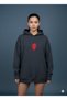 Lenithra Evangelion Back Printed Unisex Oversize Smoked Hoodie - 4