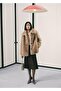 Buttoned Fur-Like Coat - 2
