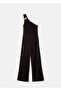 Velvet Jumpsuit with Metal Details - 3
