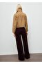 Wide Leg Velvet Jeans - 4